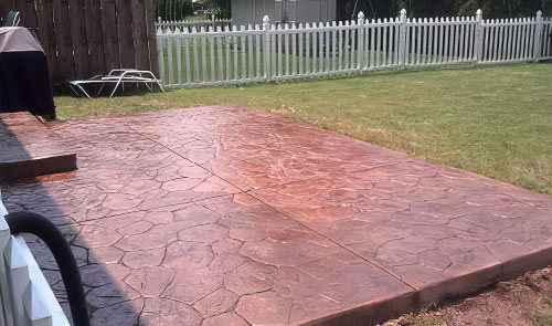 Stamped Concrete Company, Bucks County, PA | Ground Up Landscaping