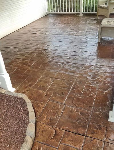 Stamped Concrete Company, Bucks County, PA | Ground Up Landscaping